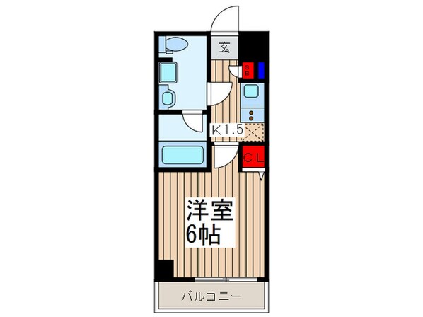 メインステージ川口WESTの物件間取画像